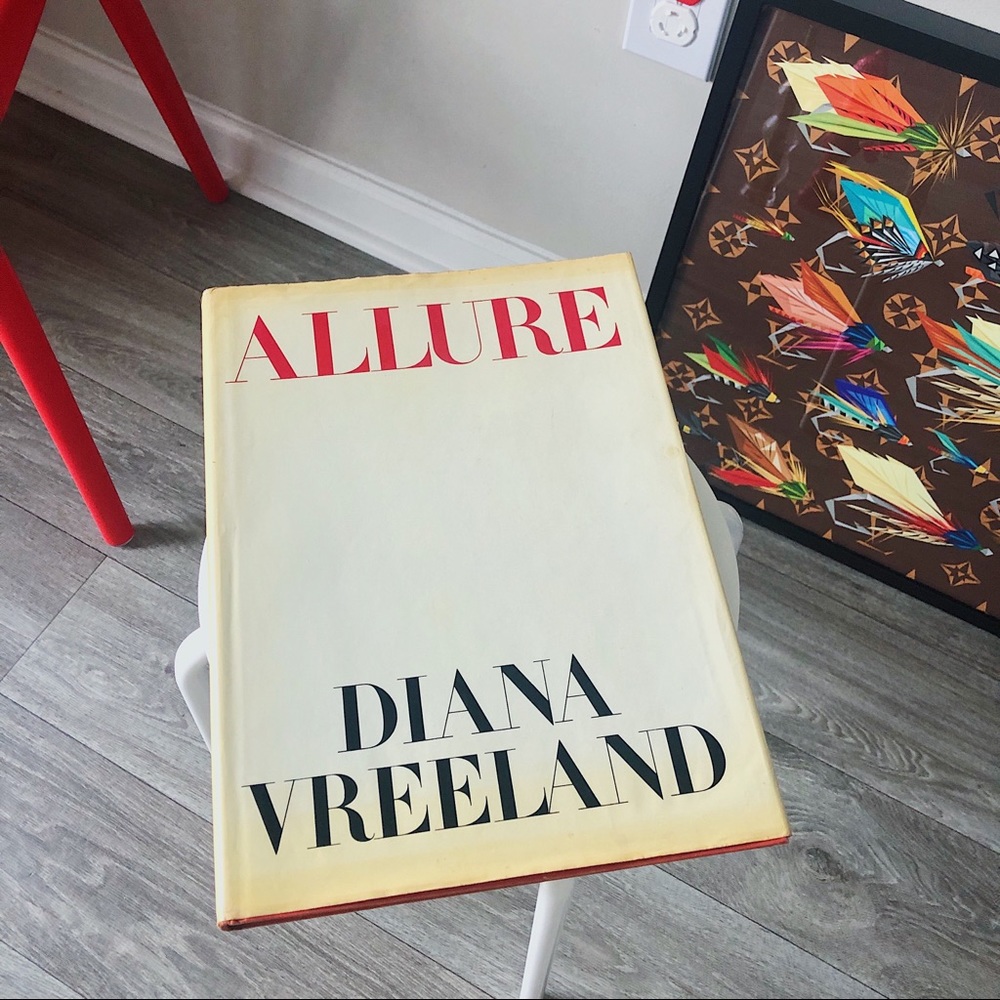 RARE 1980 ‘Allure’ coffee table book, by Diana Vreeland